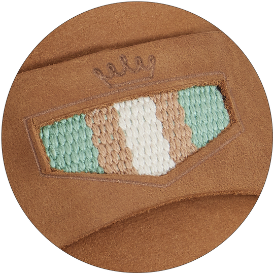 tan & mint