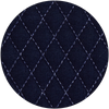 quilted navy velvet Swatch image