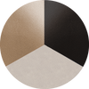 neutral tri colour Swatch image