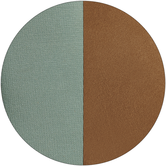 tan & mint