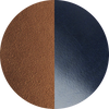 tan & navy Swatch image