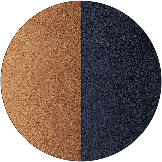 tan & navy