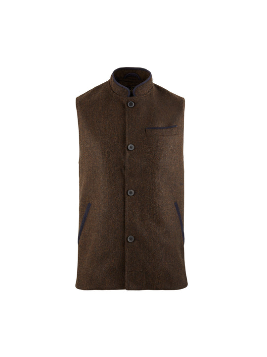 The Edward Gilet - Chocolate