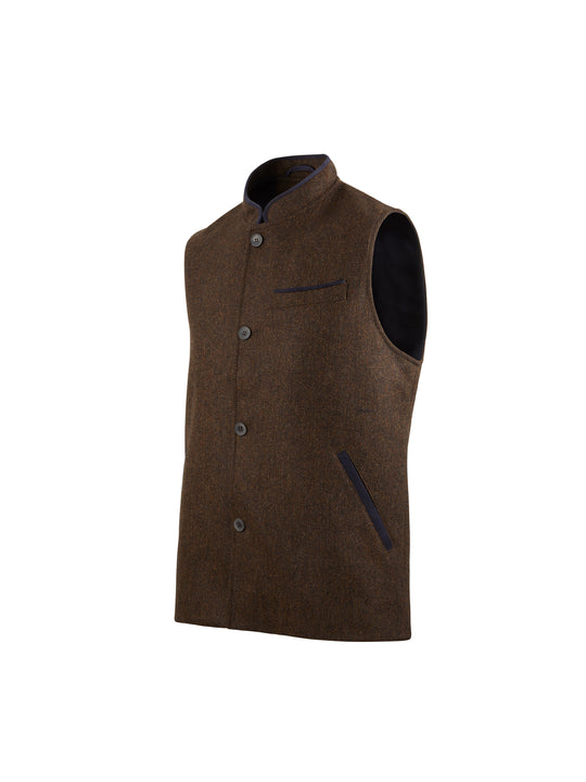 The Edward Gilet - Chocolate