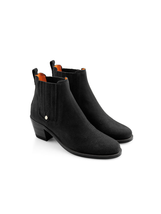 The Rockingham Ankle Boot - Black