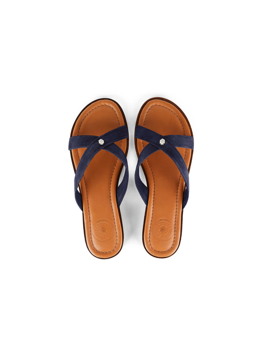 The Holkham Sandal - Navy