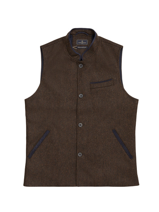 The Edward Gilet - Chocolate