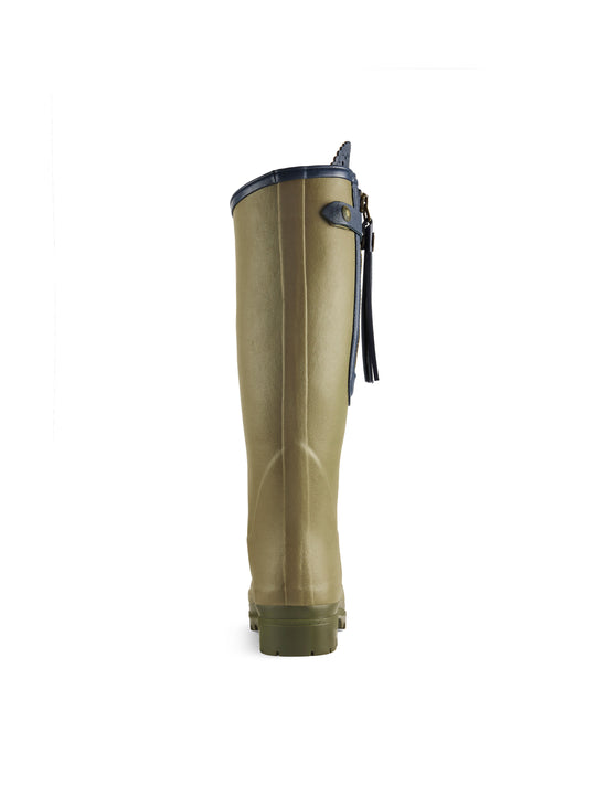 L'Alliance Neoprene Lined Wellington Boot (Vert) Narrow Fit