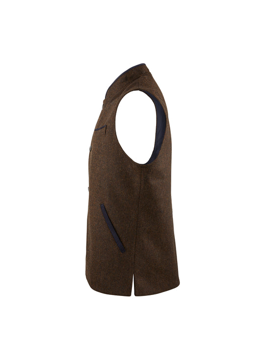 The Edward Gilet - Chocolate