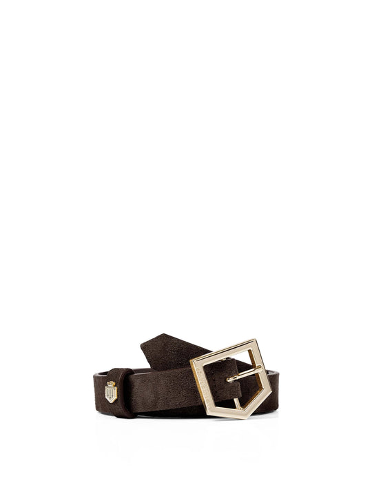 The Sennowe - Women's Belt - Chocolate Suede