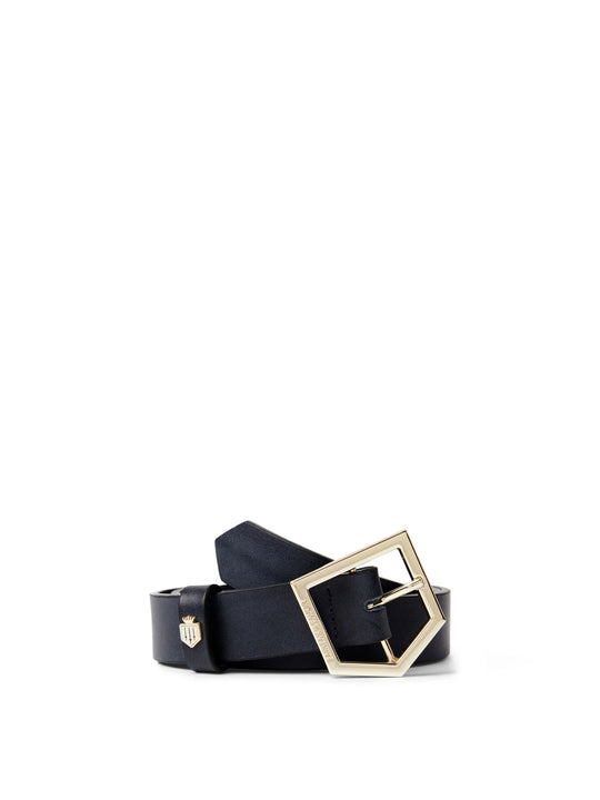 The Sennowe Belt - Navy Leather