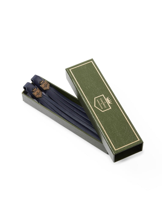 Fairfax & Favor x Le Chameau Boot Tassels -  Navy Leather