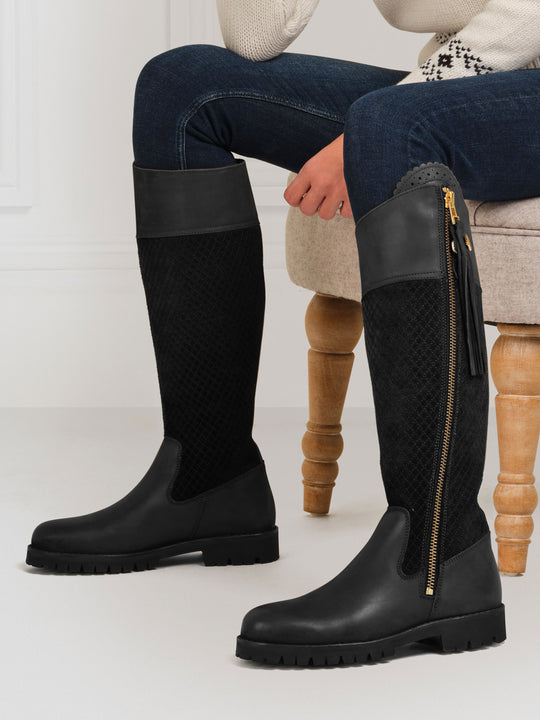 The Quilted Explorer - Black