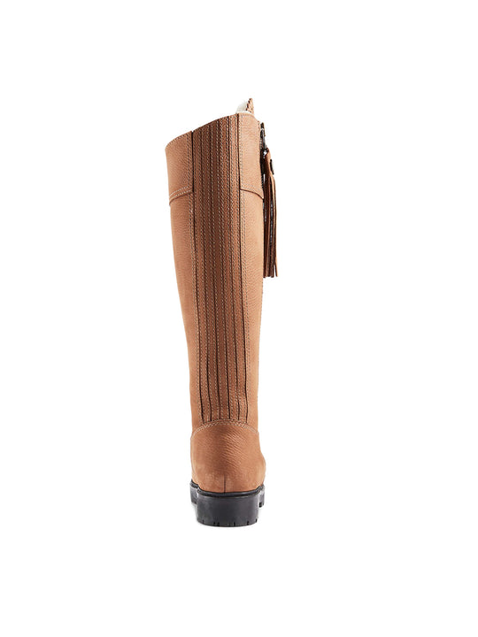 The Shearling Lined Regina (Cognac) Regular Fit - Nubuck Boot