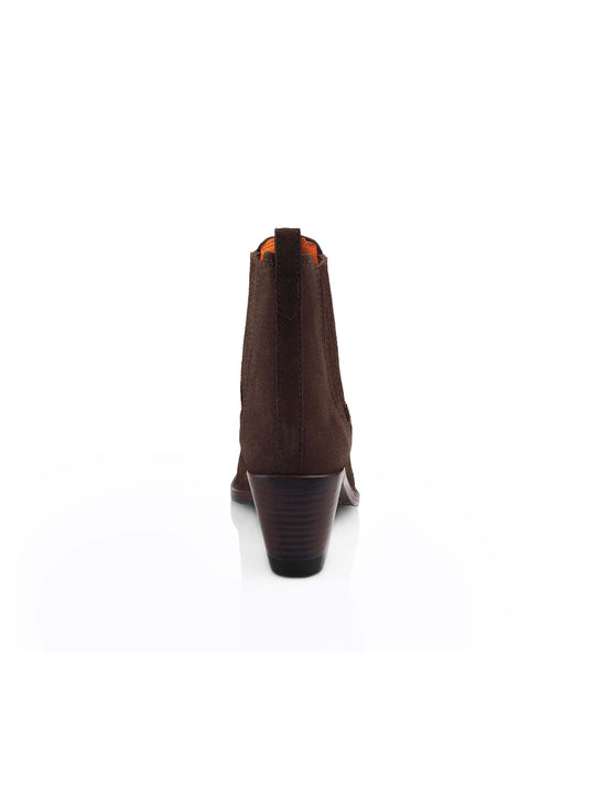 The Rockingham Ankle Boot - Chocolate