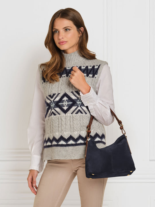 The Mini Tetbury Tote - Navy Blue