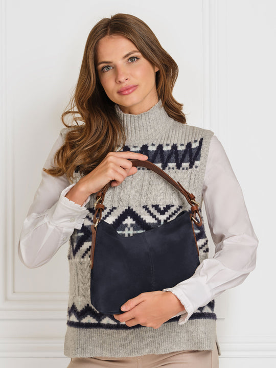 The Mini Tetbury Tote - Navy Blue
