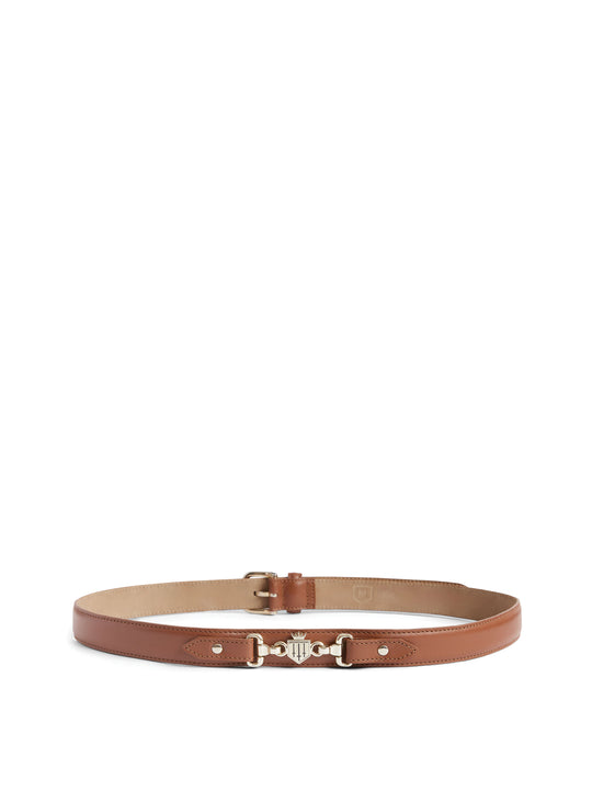 The Moulton - Women's Waist Belt - Tan Leather