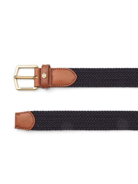 The Narford Belt Navy Blue