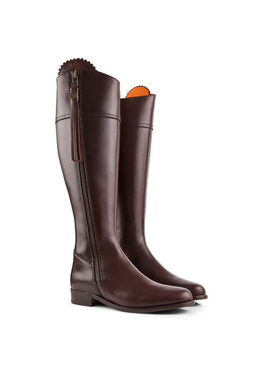 The Regina (Mahogany) Sporting Fit - Leather Boot