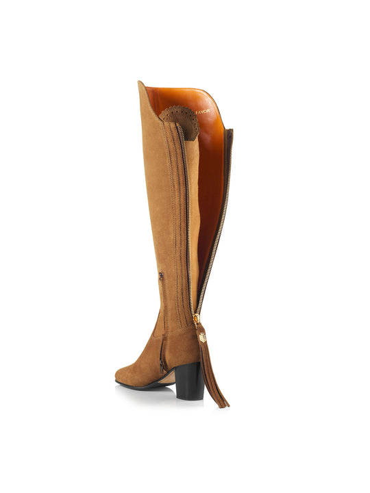 The Heeled Amira - Tan