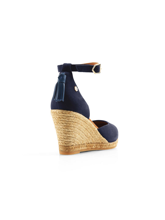The Monaco Wedge - Navy