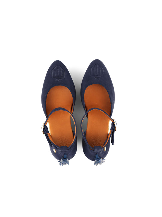 The Monaco Wedge - Navy