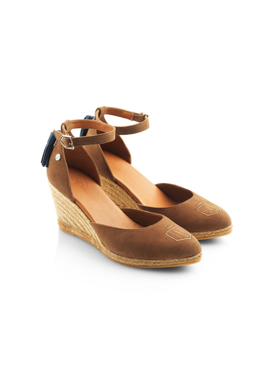 The Monaco Wedge - Tan