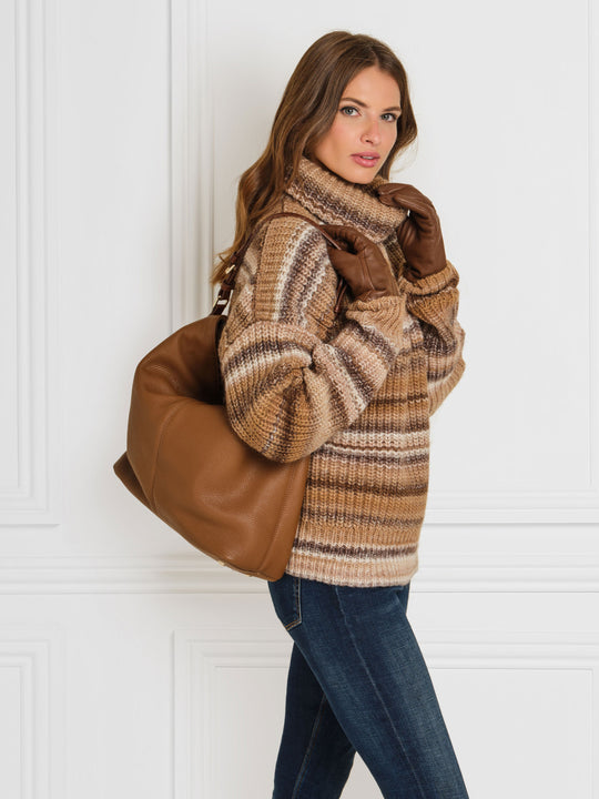 The Tetbury Tote - Tan Leather