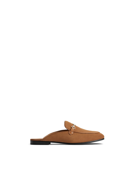 The Tuddenham - Women's Mules - Tan Suede
